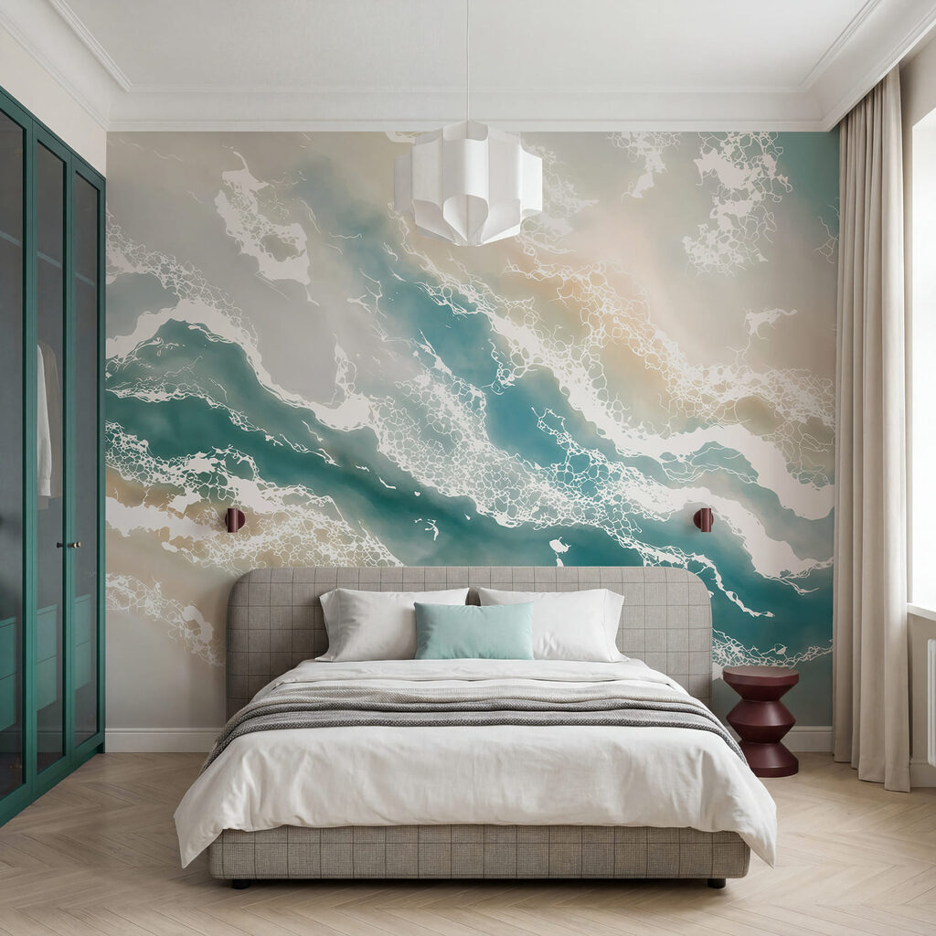Schuimende stromen van kleur — interieur 2