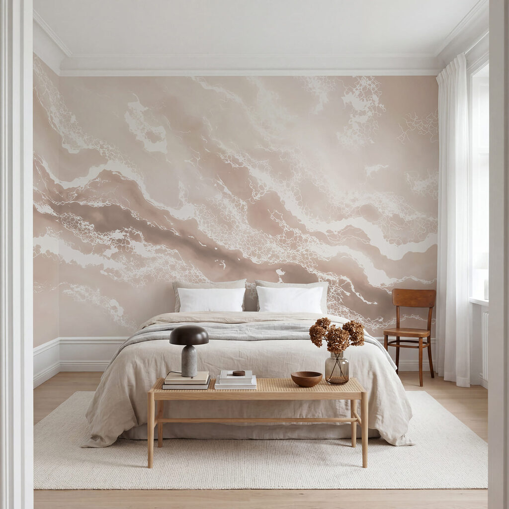 Schuimende stromen van kleur — interieur 1
