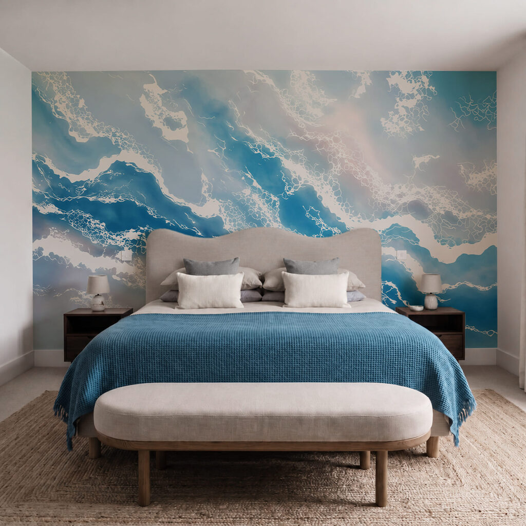 Schuimende stromen van kleur — interieur 2