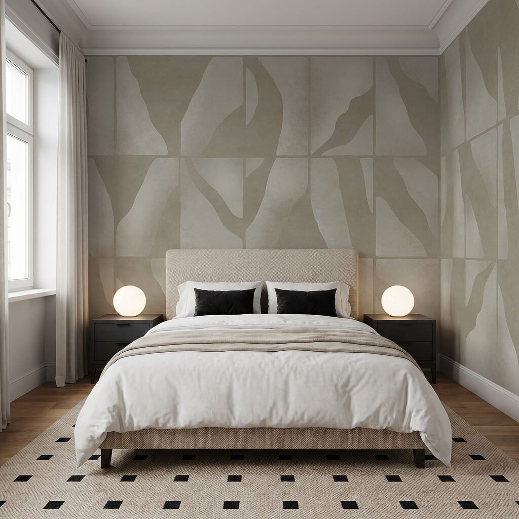 Bladschimmen in een raster — interieur 2