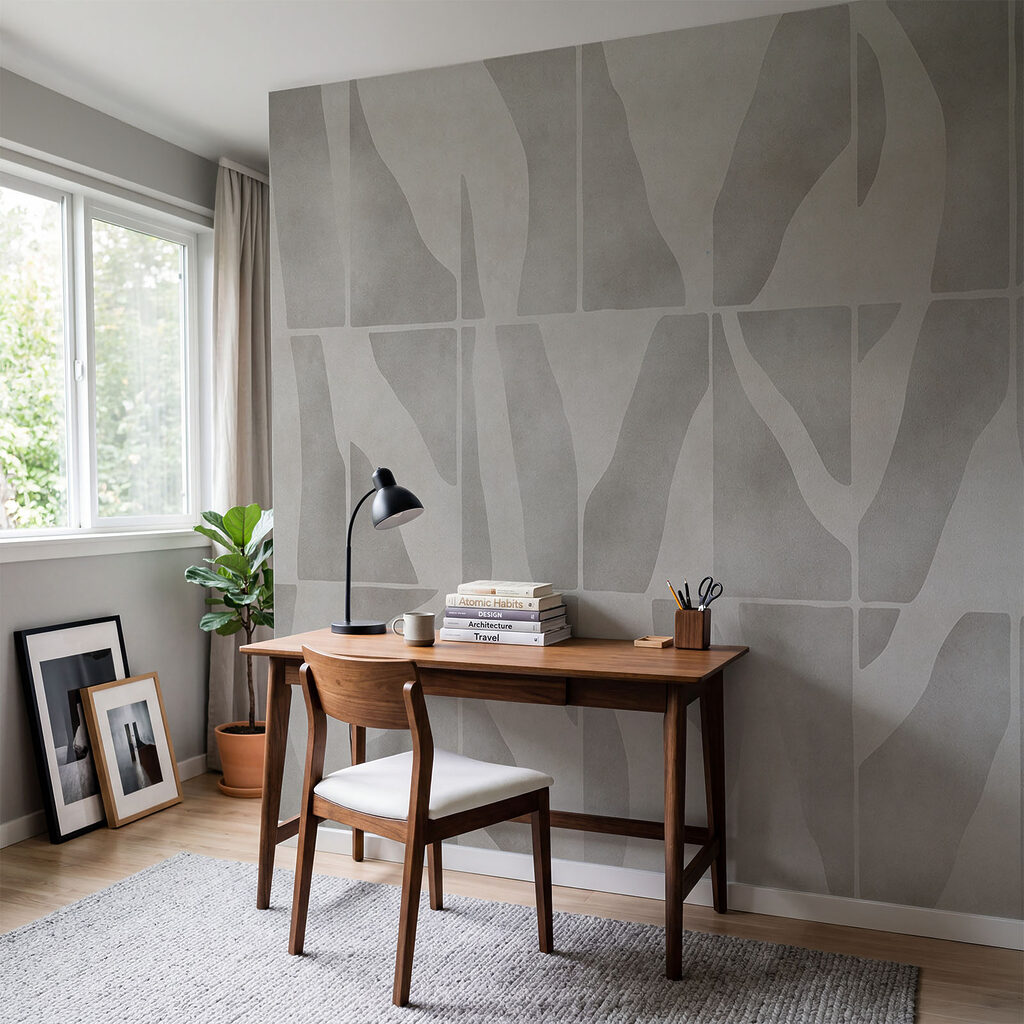Bladschimmen in een raster — interieur 4