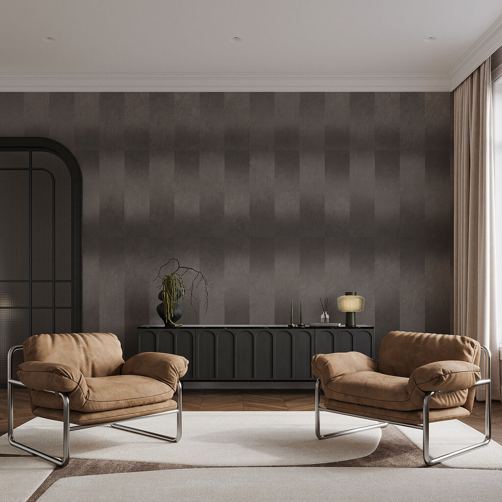 Donkere strepen vervagen ritmisch — interieur 2