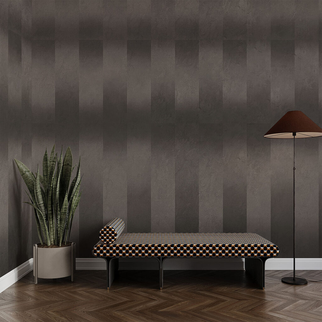 Donkere strepen vervagen ritmisch — interieur 3