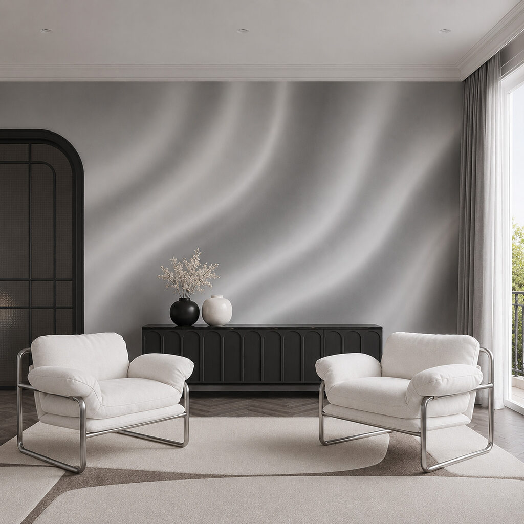 Zachte plooien vangen licht — interieur 3