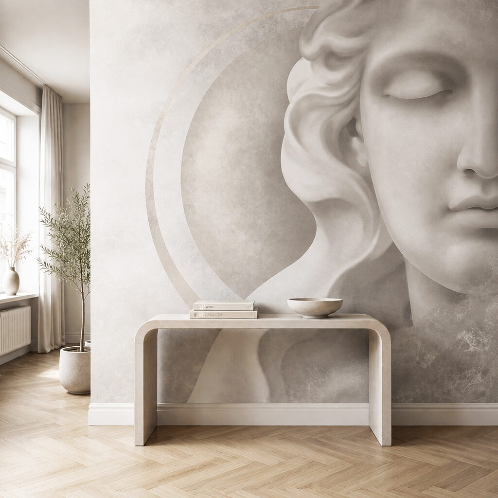Klassiek gezicht, gouden cirkel — interieur 3