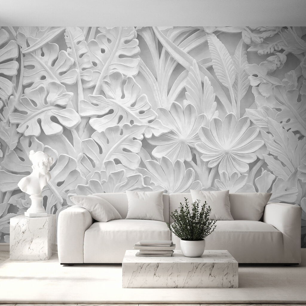 Witte jungle in laagjes — interieur 4