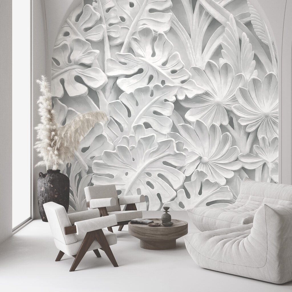 Witte jungle in laagjes — interieur 2