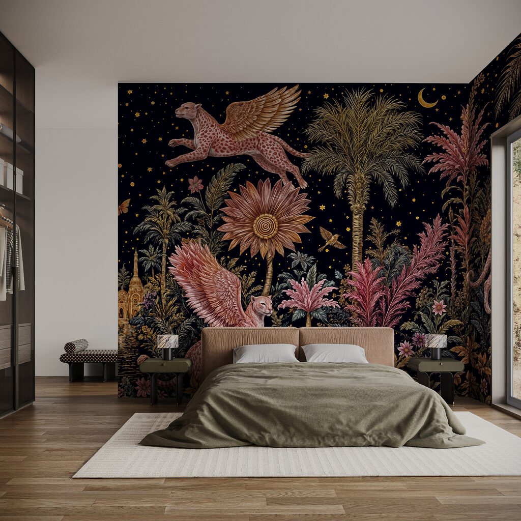 Gevleugelde dieren in nachtbloei — interieur 2