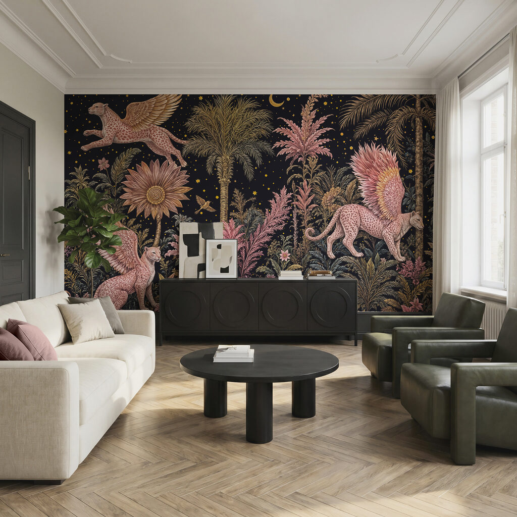 Gevleugelde dieren in nachtbloei — interieur 3