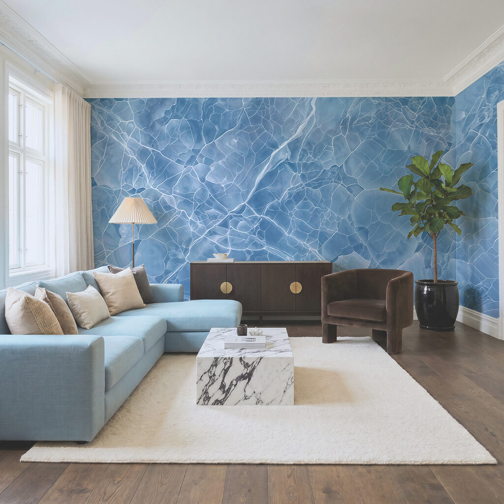 Lichte aders in kleurlagen — interieur 2