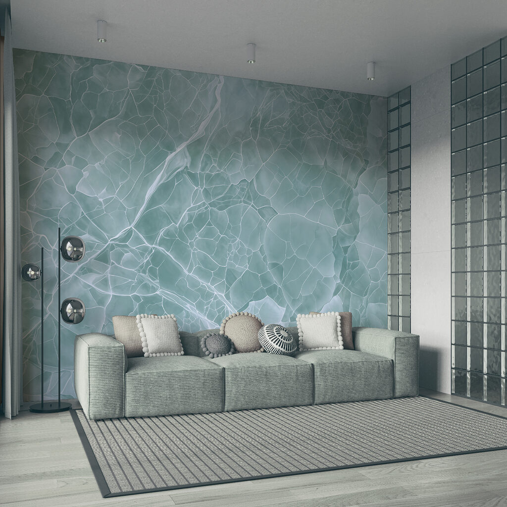 Lichte aders in kleurlagen — interieur 3