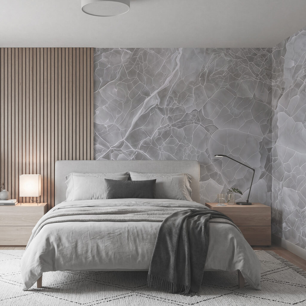 Lichte aders in kleurlagen — interieur 1