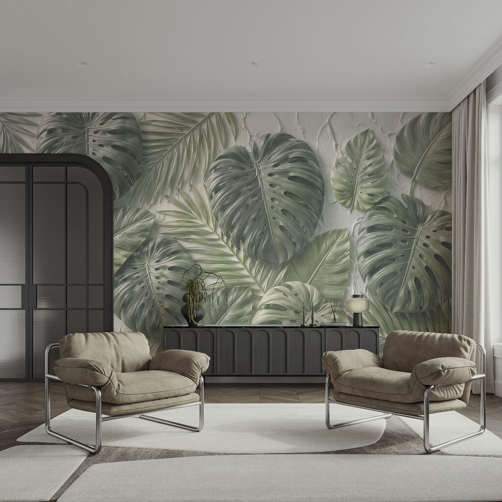 Groot blad, zachte schaduwen — interieur 2
