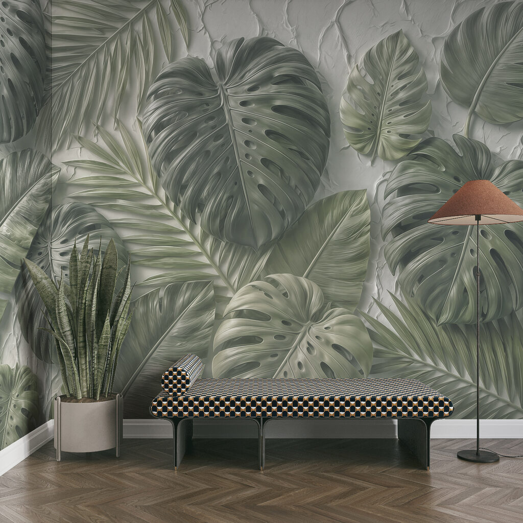 Groot blad, zachte schaduwen — interieur 3
