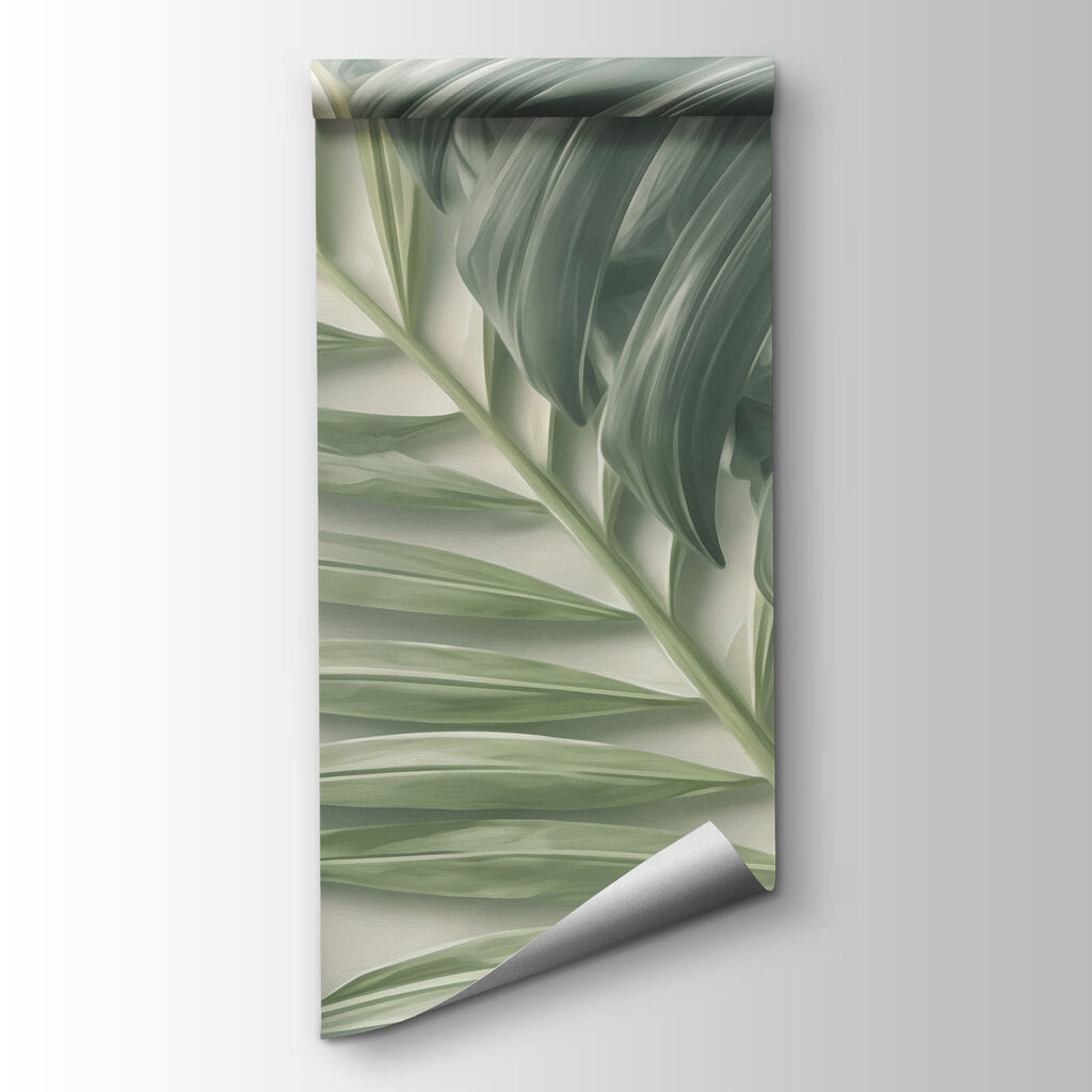 Groot blad, zachte schaduwen — productweergave