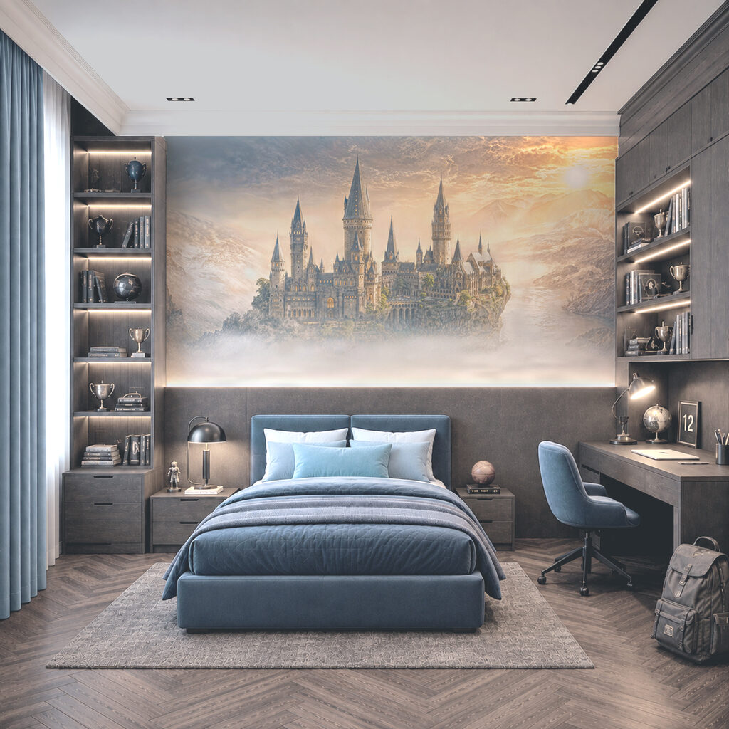 Een kasteel boven mist — interieur 2