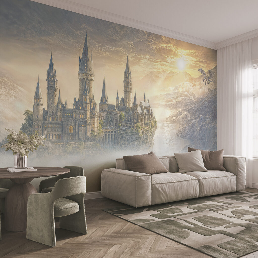 Een kasteel boven mist — interieur 3