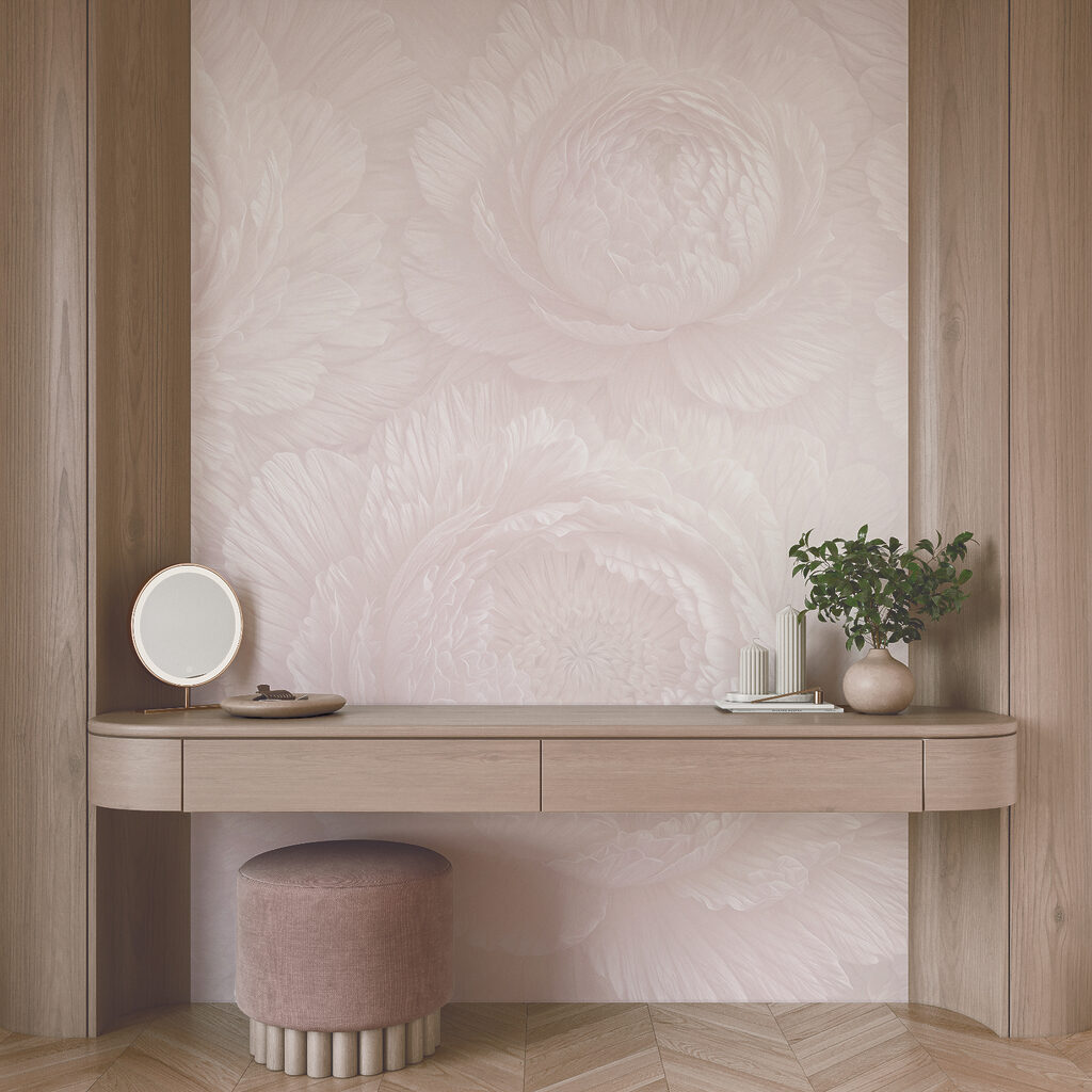 Rozen in zachte nevel — interieur 2
