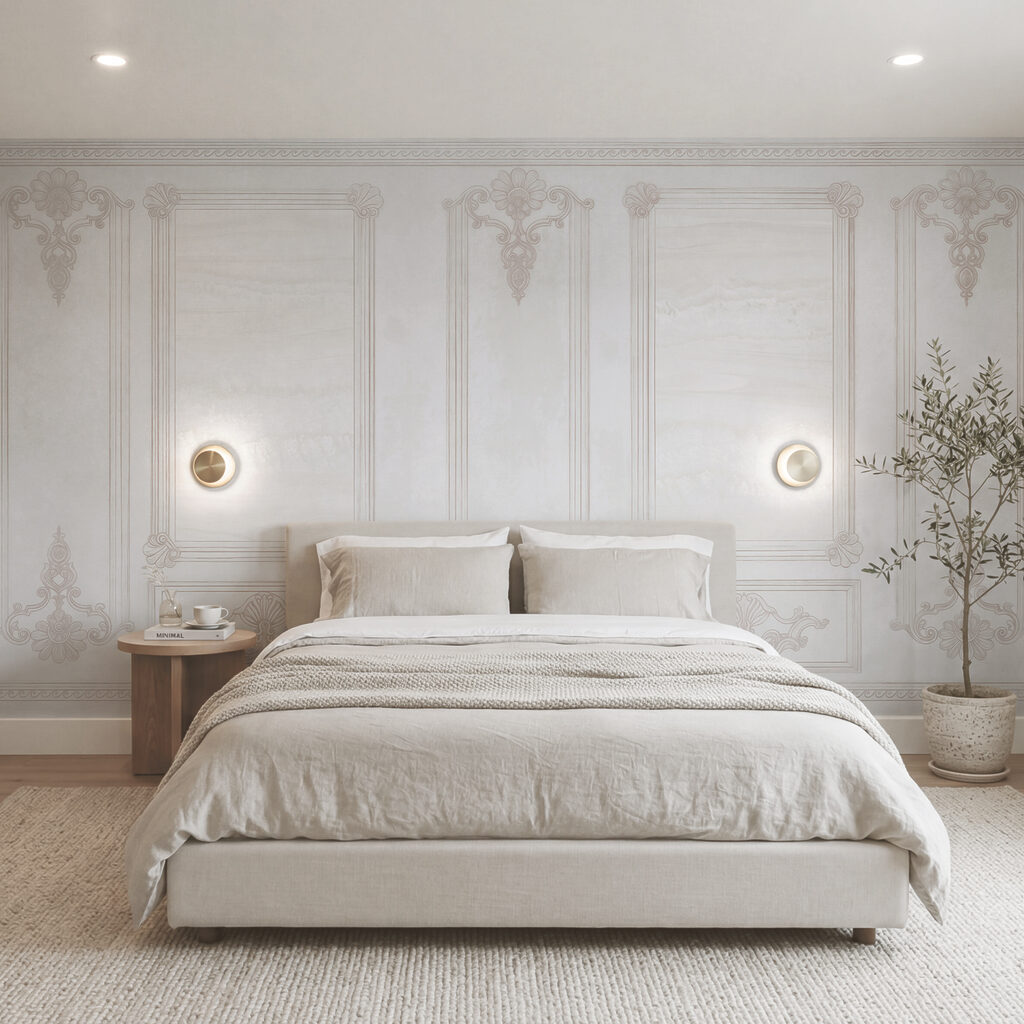Elegant ontwerp met klassieke charme in een interieur