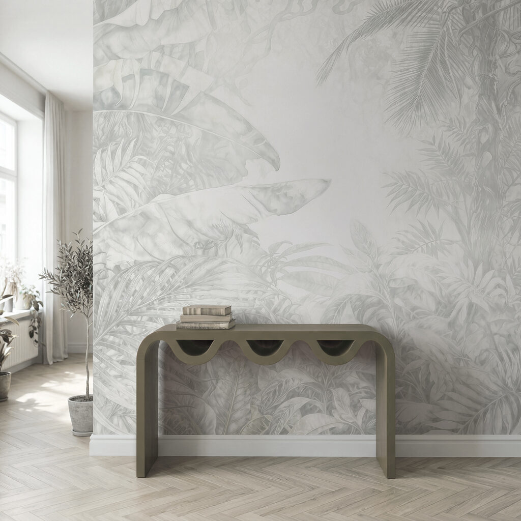 Witte bladeren, open midden — interieur 3