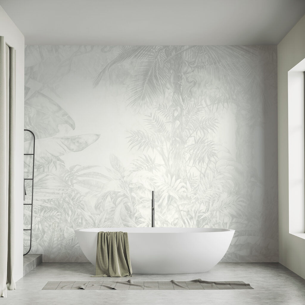Witte bladeren, open midden — interieur 4