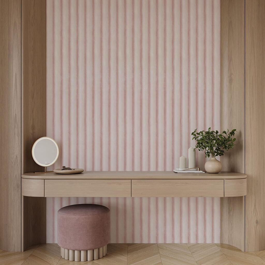 Smalle ribbels in rust — interieur 2