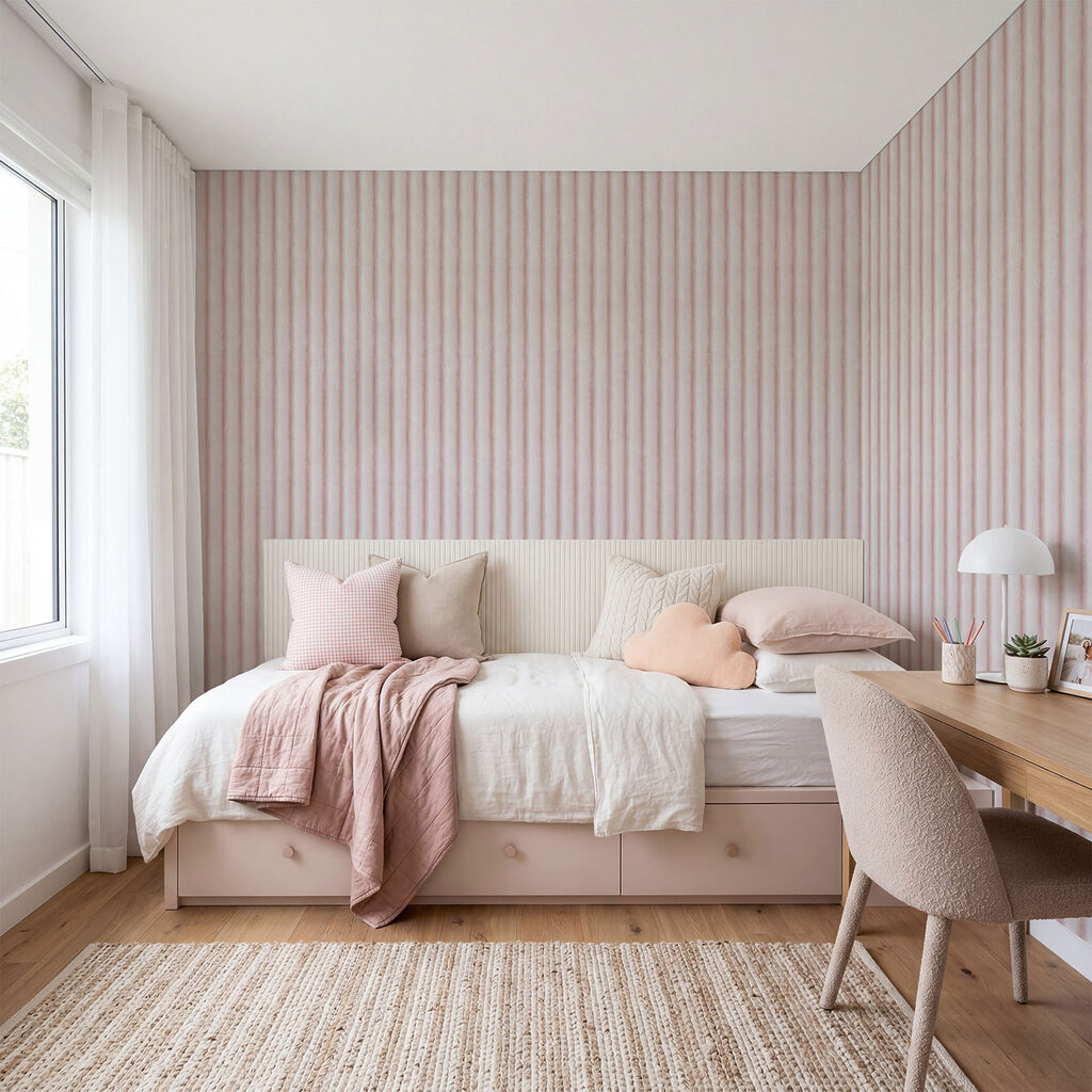 Smalle ribbels in rust — interieur 3