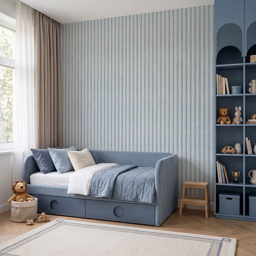 Smalle ribbels in rust — interieur 3