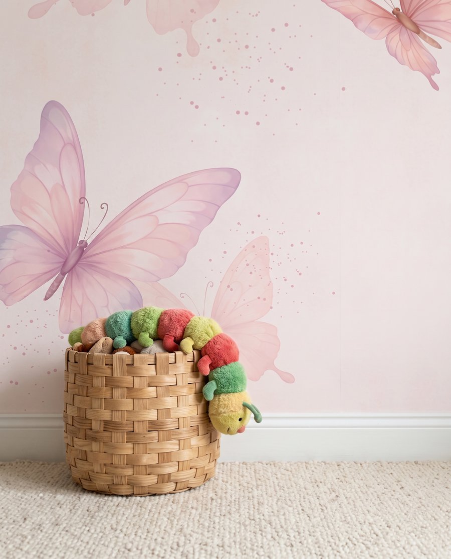 Vlinders in doorschijnende lagen — interieur 4