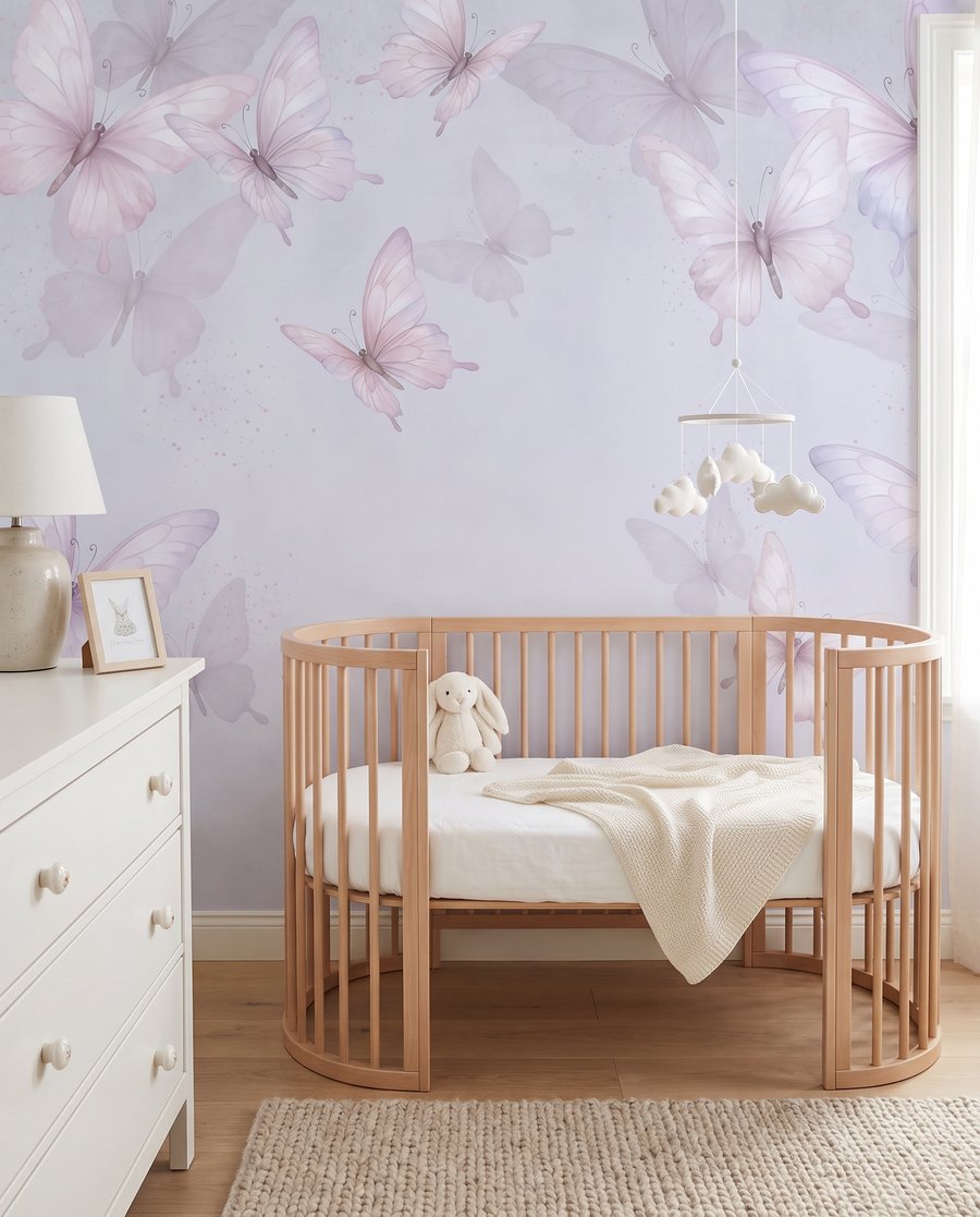 Vlinders in doorschijnende lagen — interieur 5