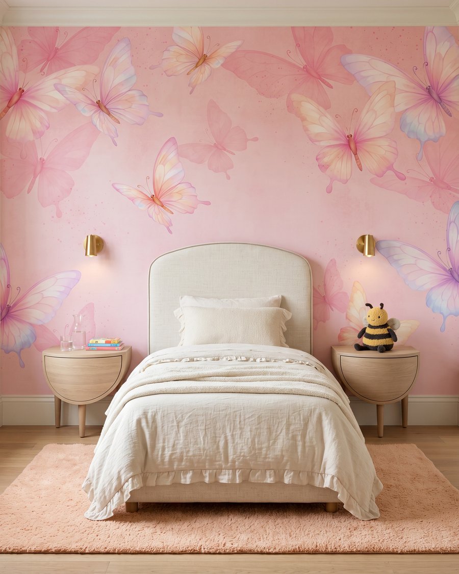 Vlinders in doorschijnende lagen — interieur 4