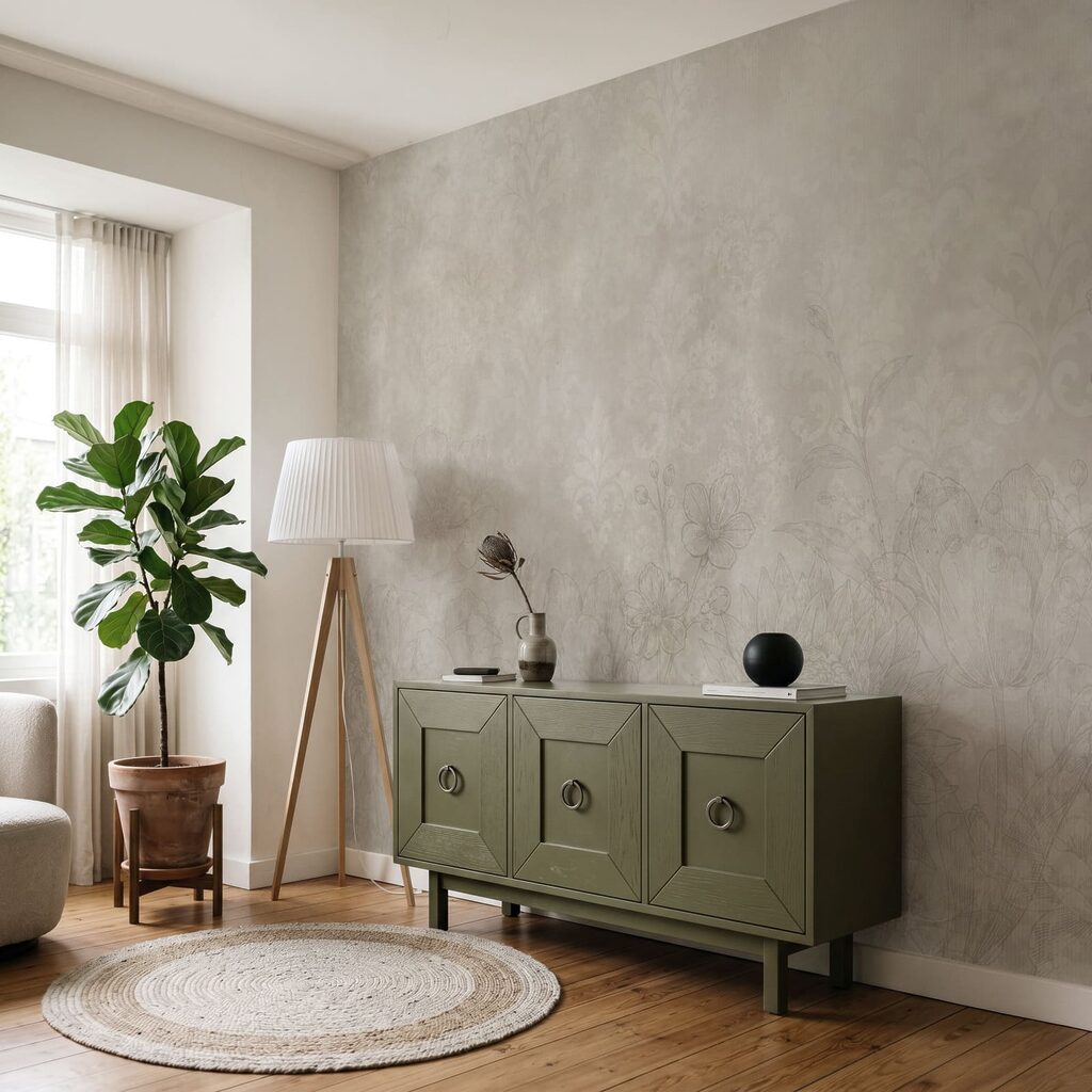 Verfwaas over verweerde lagen — interieur 3