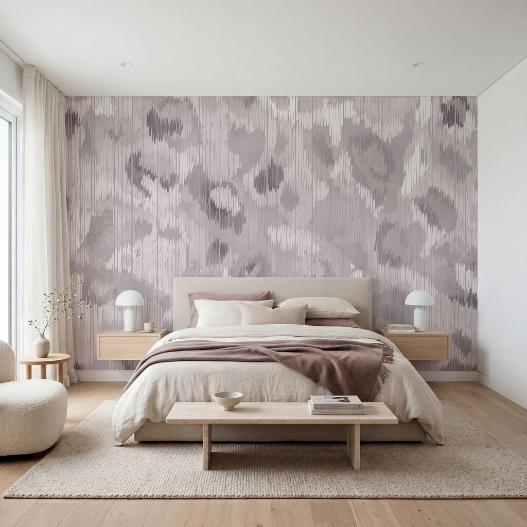Zachte vlekken op weefpatroon — interieur 2