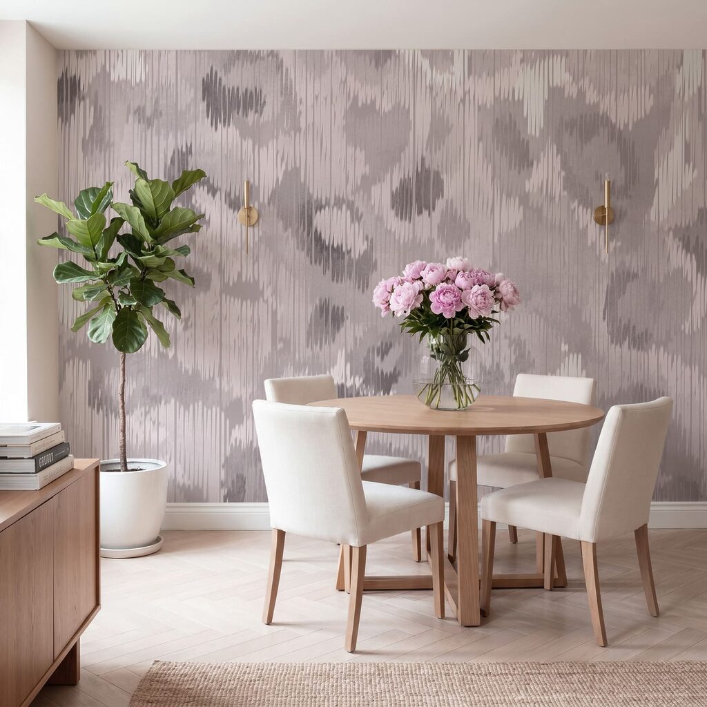 Zachte vlekken op weefpatroon — interieur 4