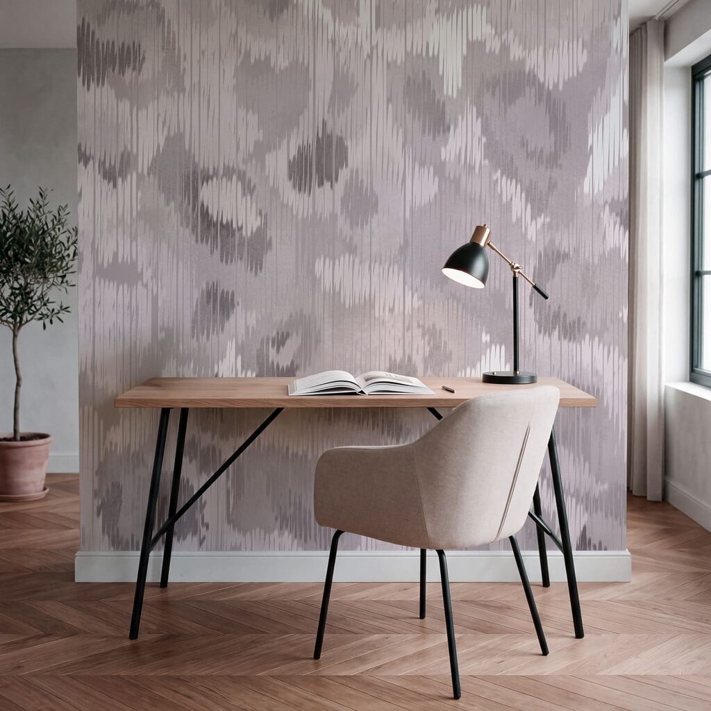 Zachte vlekken op weefpatroon — interieur 5