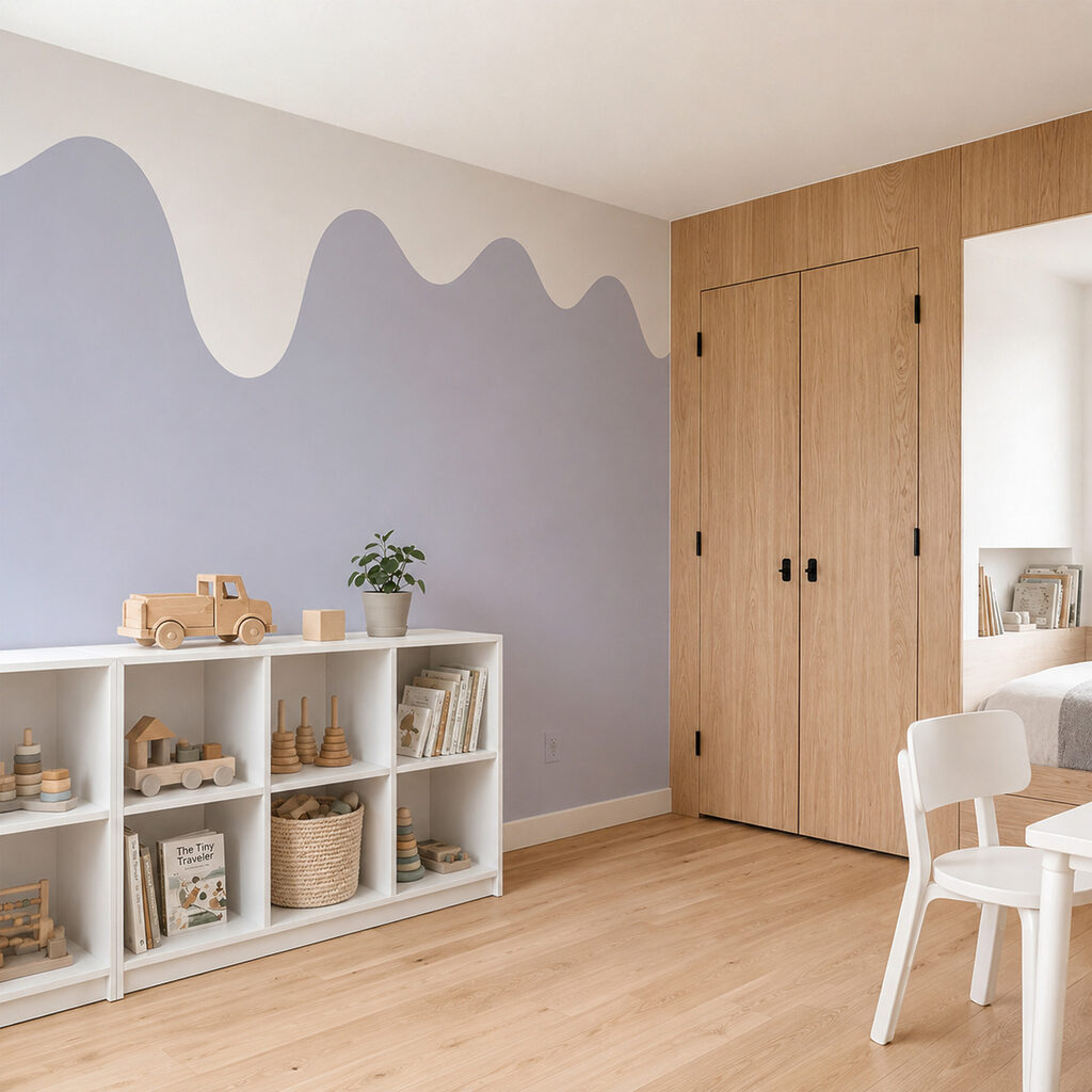 Een rustige golvende bovenrand — interieur 1