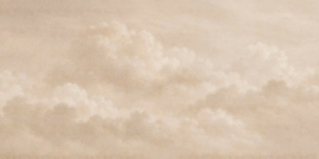 Wolken in warm beige — volledig ontwerp