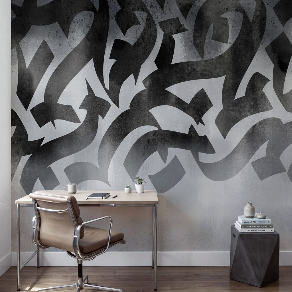 Donkere tekens in verflagen — interieur 4