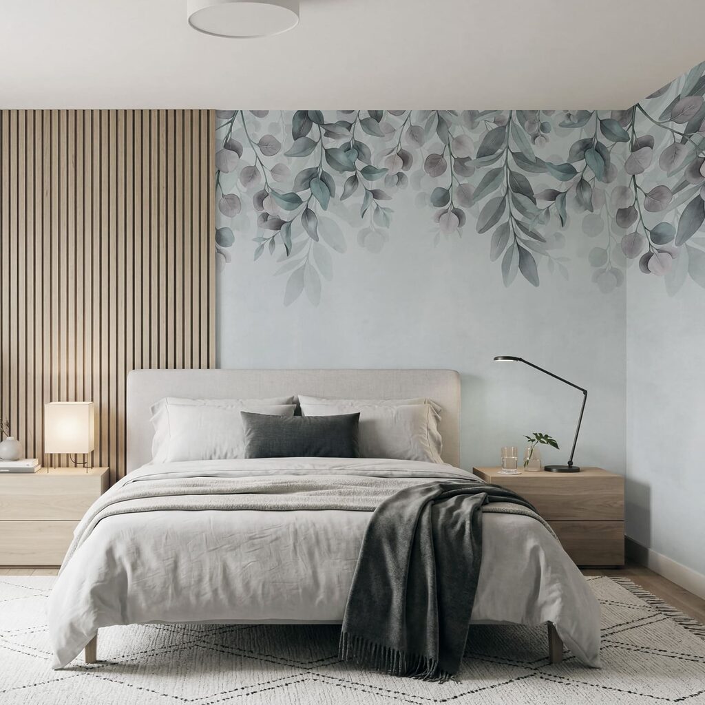 Hangende blaadjes boven patina — interieur 2
