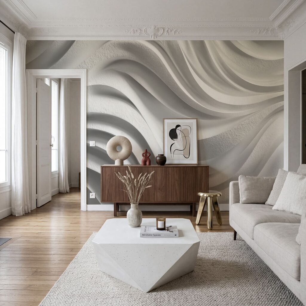 Golven met zachte schaduwen — interieur 3