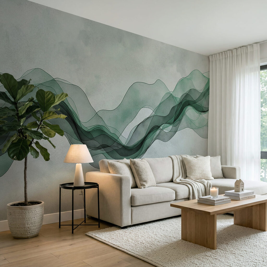 Vloeiende lagen — interieur 1