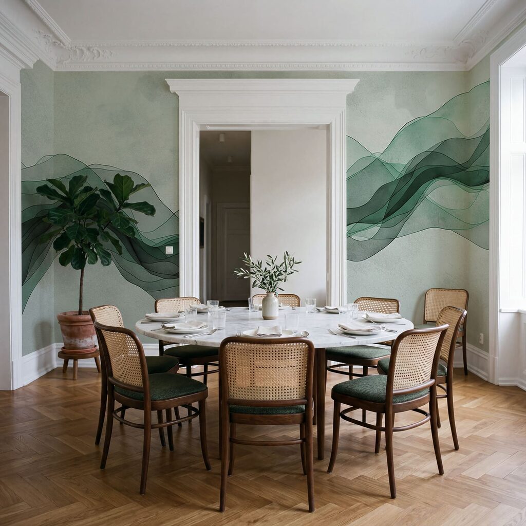 Vloeiende lagen — interieur 3