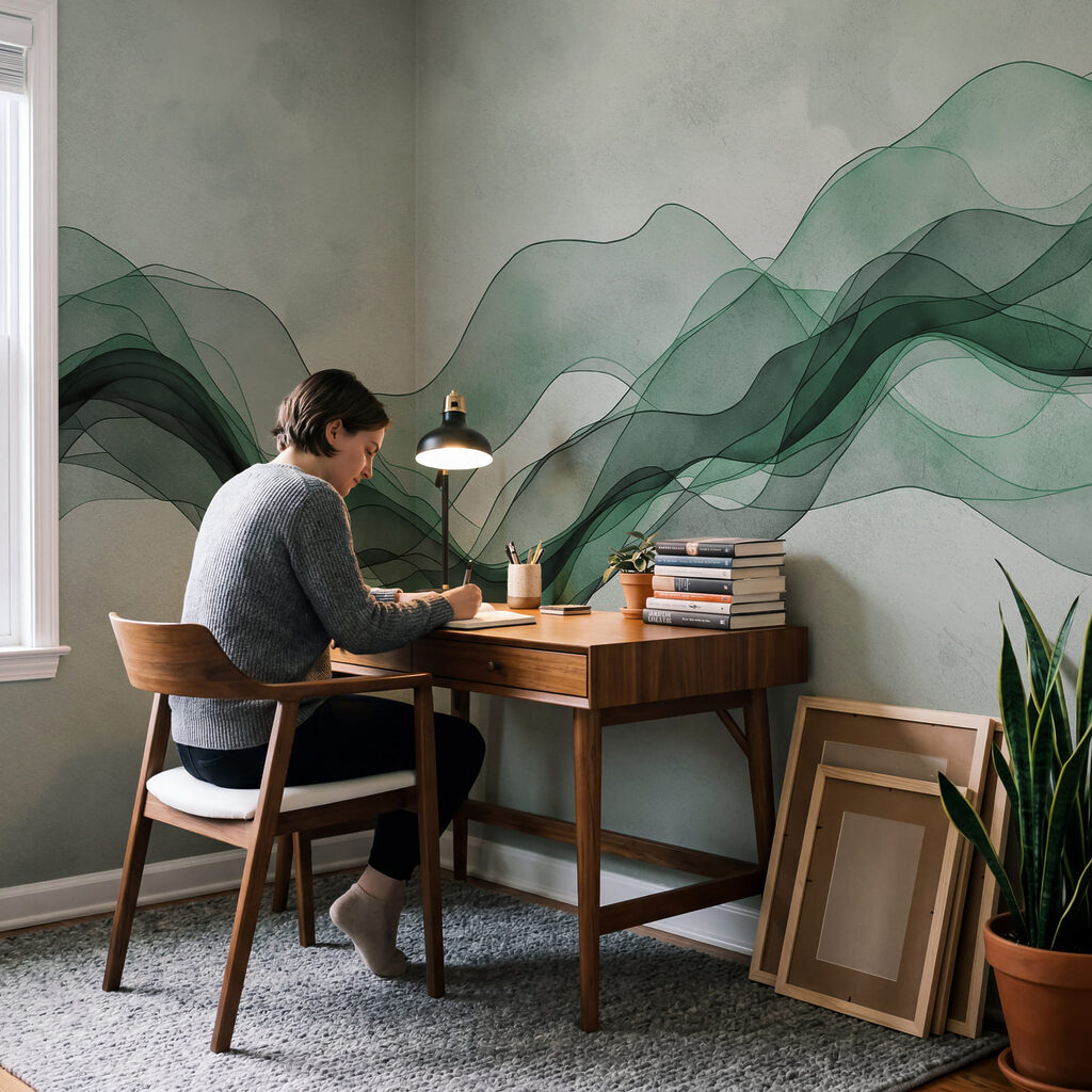 Vloeiende lagen — interieur 4