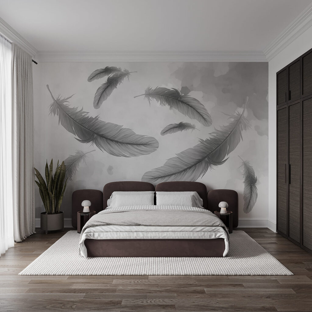 Veren zweven door verfwolken — interieur 2