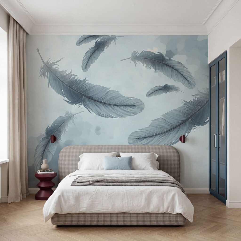 Veren zweven door verfwolken — interieur 2