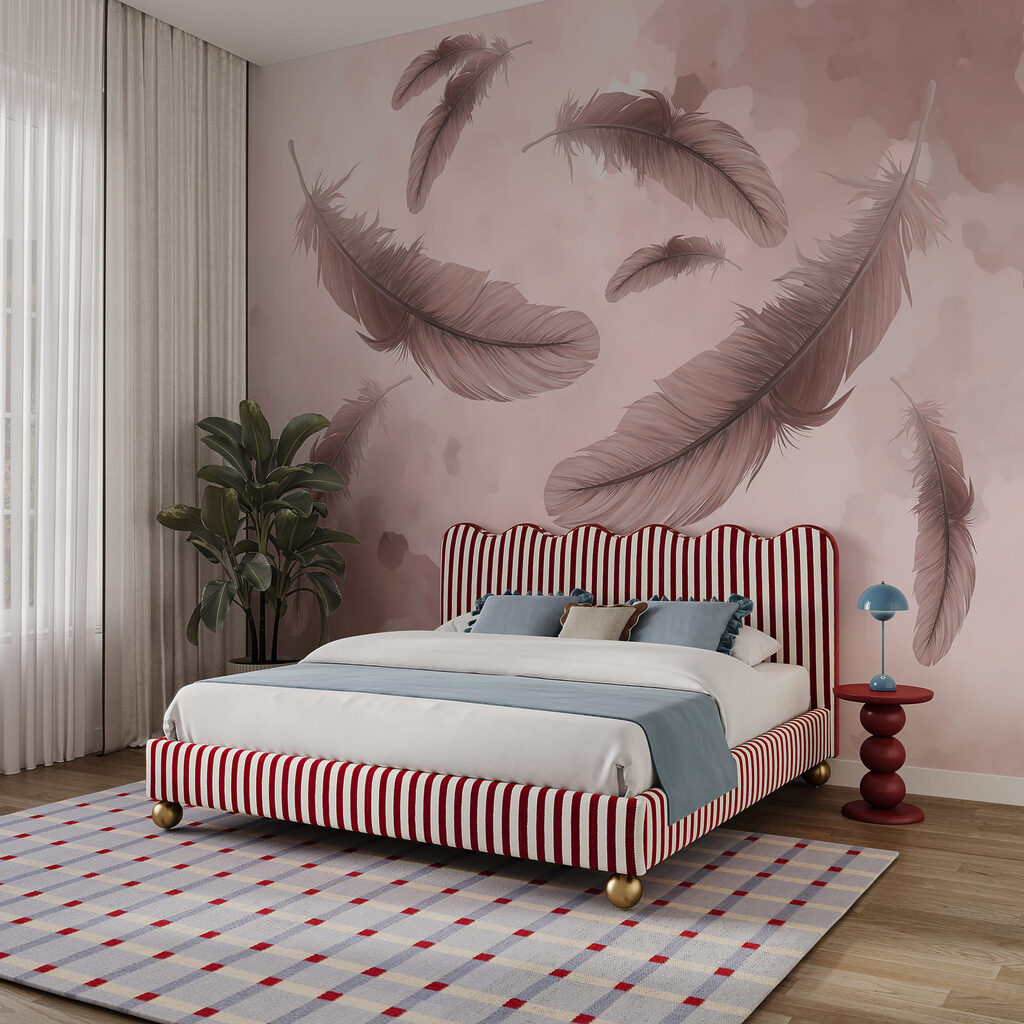 Veren zweven door verfwolken — interieur 2