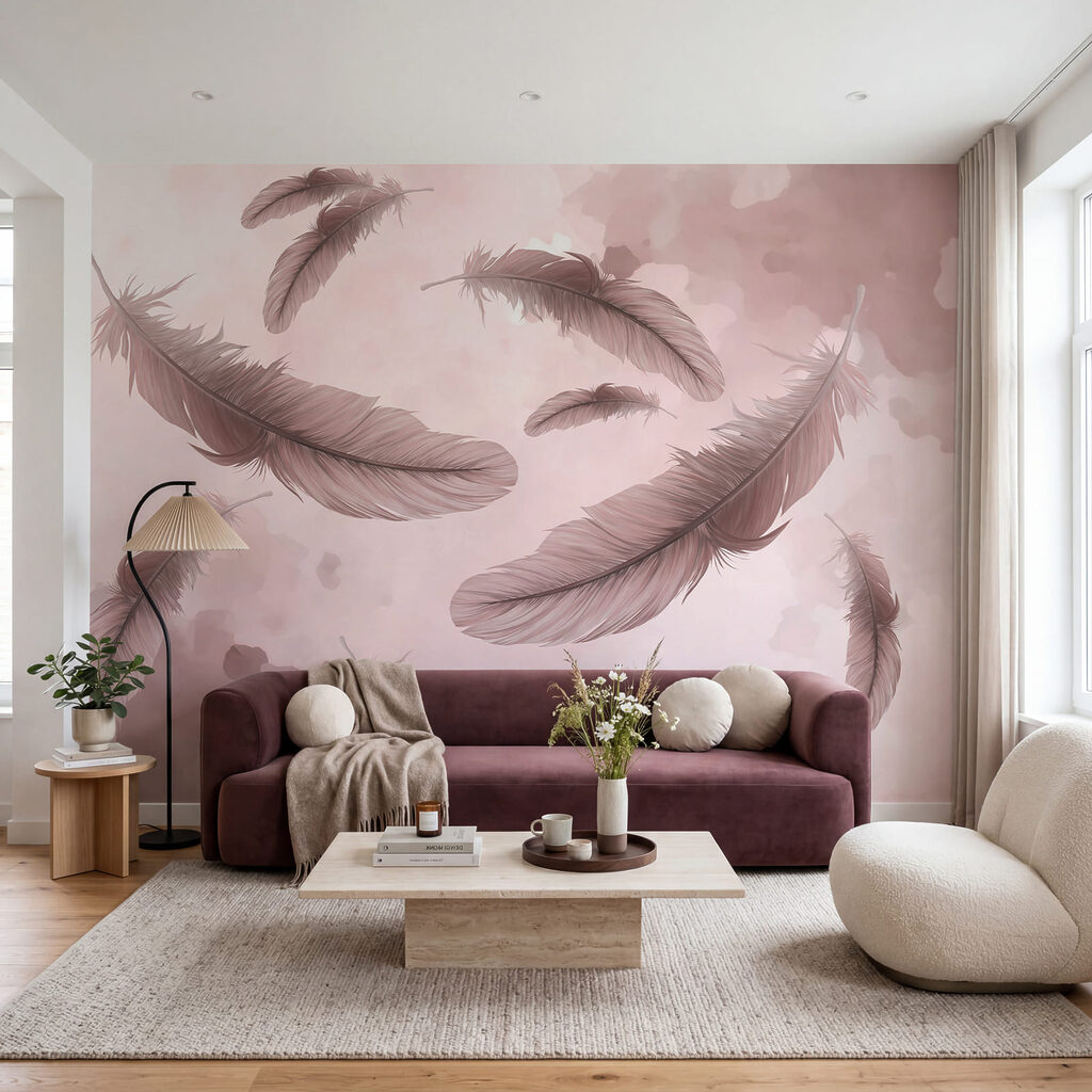 Veren zweven door verfwolken — interieur 3