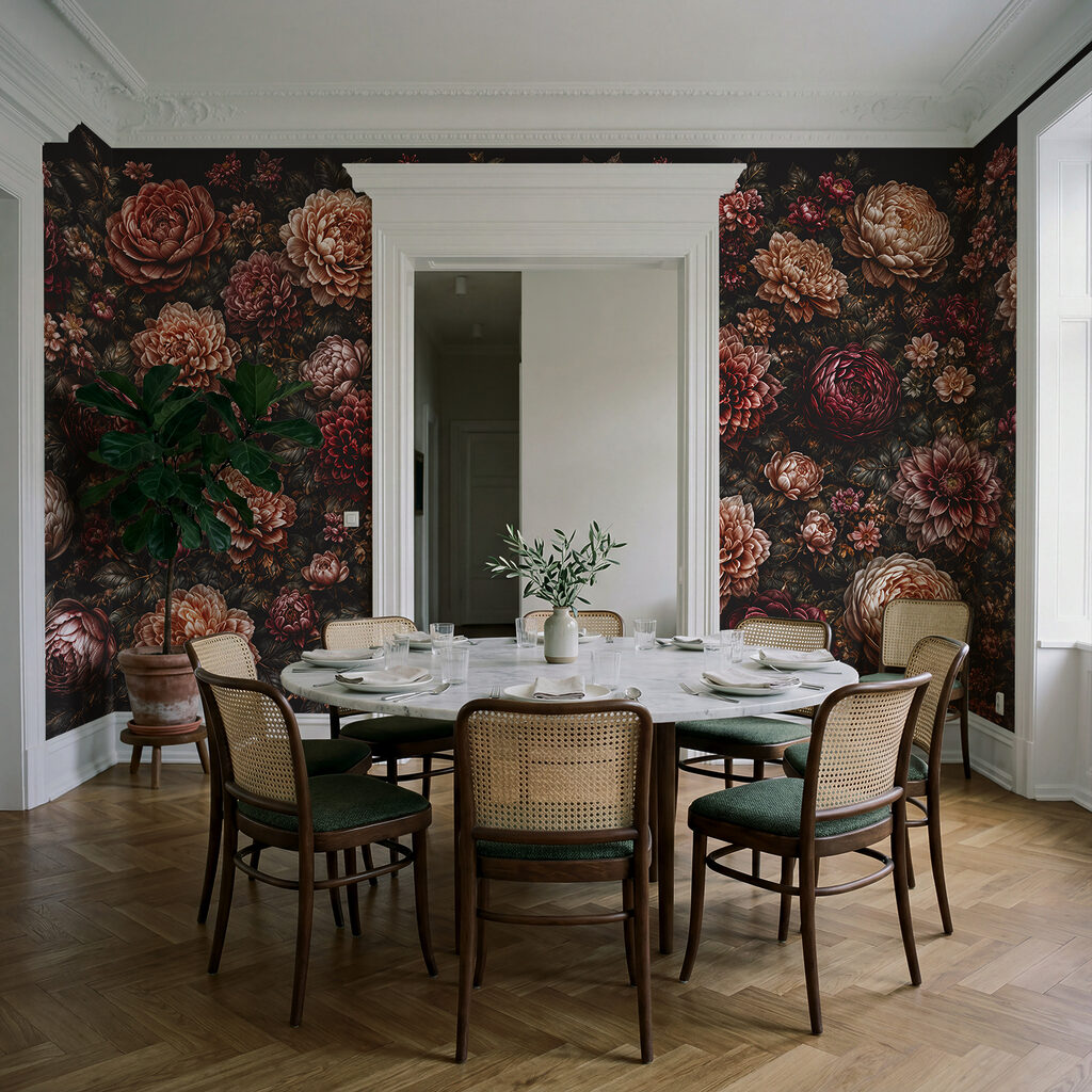 Een nachttuin vol rozen — interieur 4