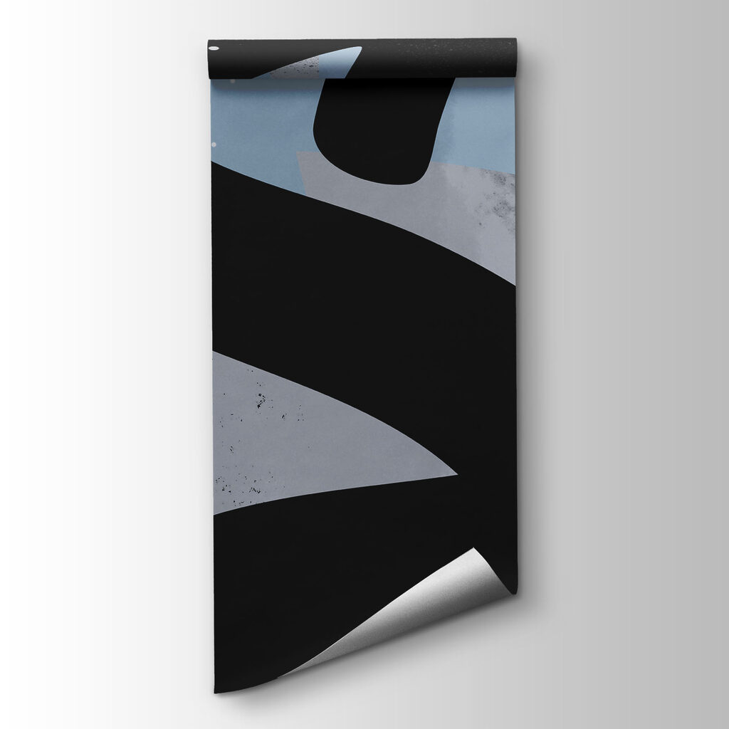 Zwart-witte graffiti — productweergave