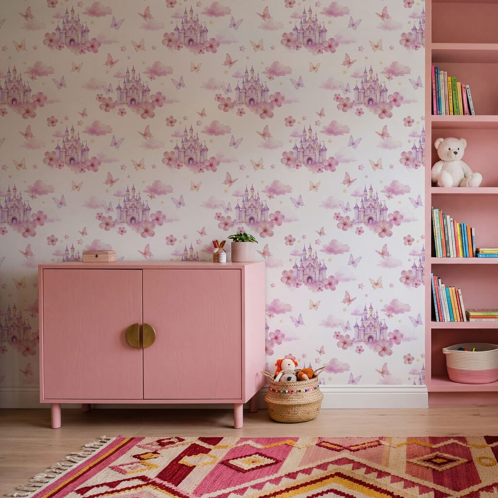 Miniatuurboeketjes in zachte herhaling — interieur 2